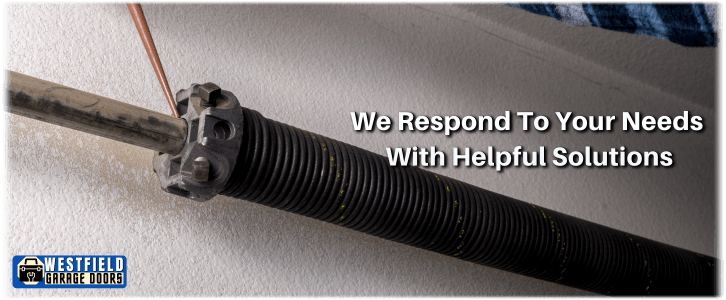 Broken Garage Door Spring Westfield IN